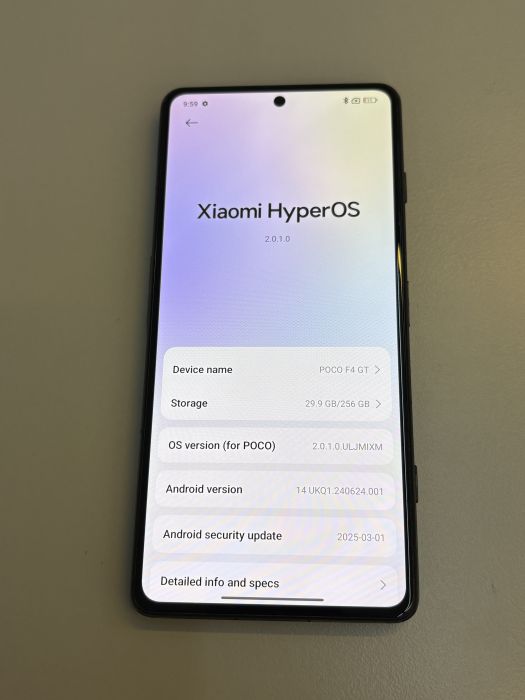 POCO F4 GT · 6/7