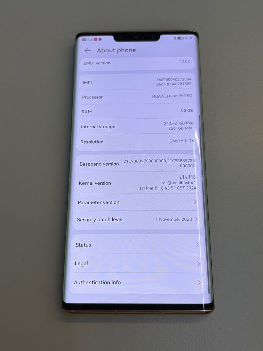 Huawei Mate 30 Pro 5G · 7/7