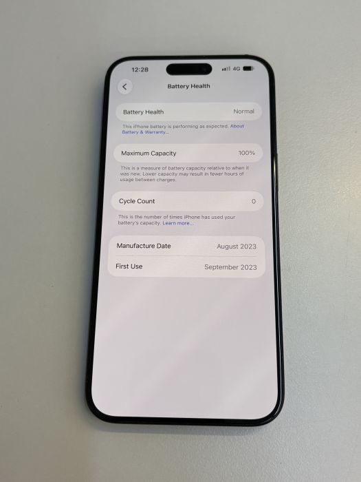 iPhone 15 Pro Max · 8/9