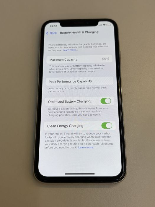 iPhone X · 8/9