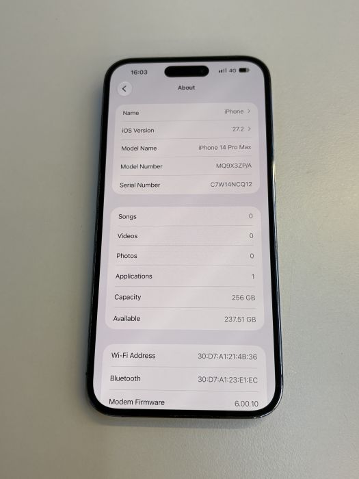 iPhone 14 Pro Max · 7/9