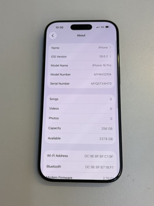 iPhone 16 Pro · 8/9