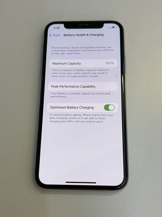 iPhone X · 8/9