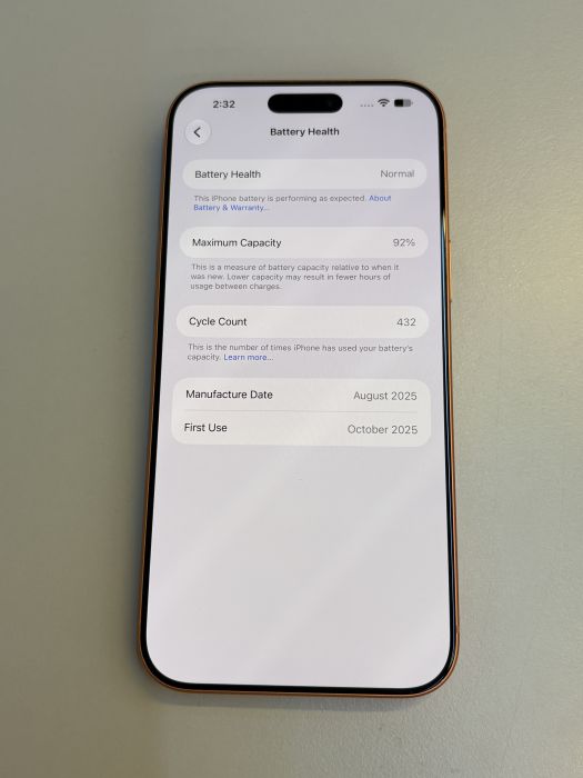 iPhone 17 Pro Max · 7/9