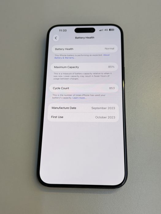 iPhone 15 Pro Max · 8/9