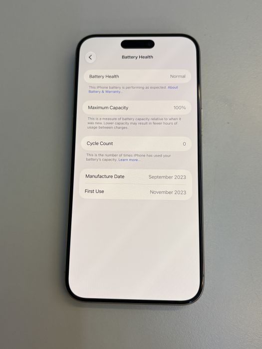 iPhone 15 Pro Max · 8/9