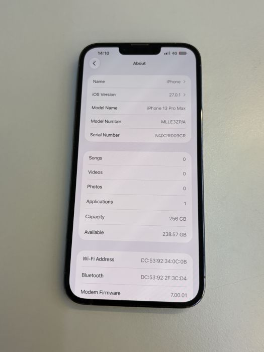 iPhone 13 Pro Max · 8/9