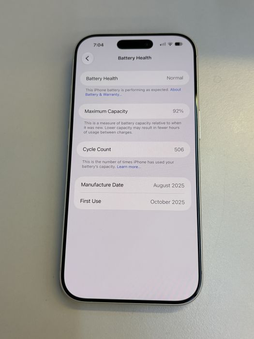 iPhone 17 Pro · 7/9