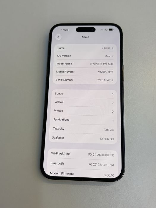 iPhone 14 Pro Max · 7/9