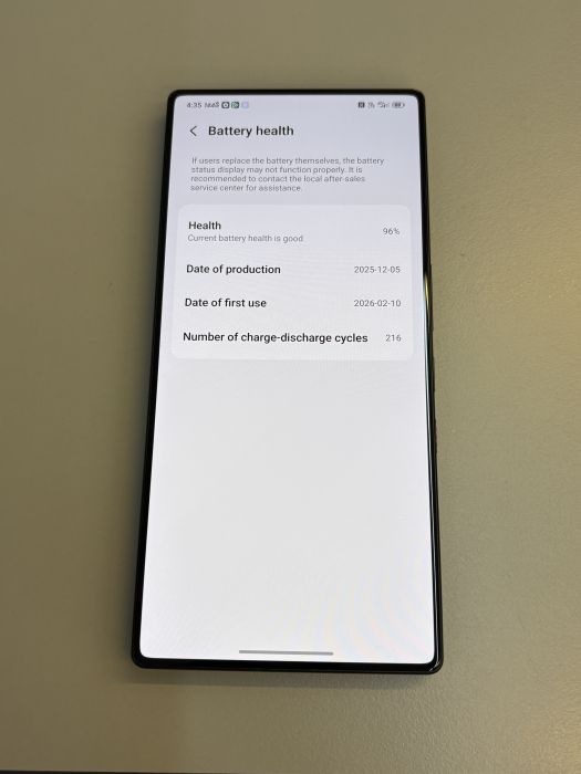 ZTE Nubia Red Magic 11 Pro · 6/8