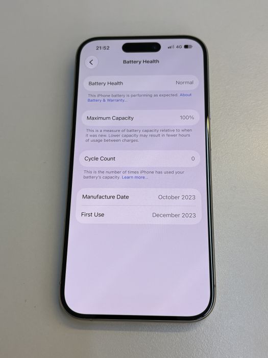 iPhone 15 Pro · 8/9