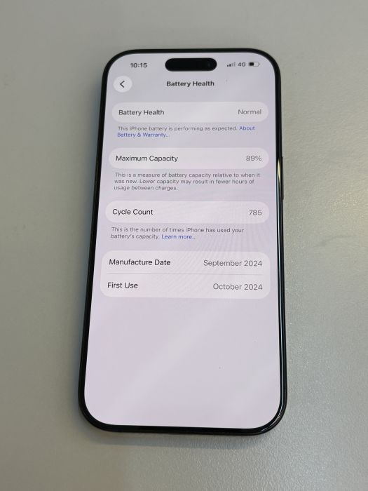 iPhone 16 Pro · 7/9