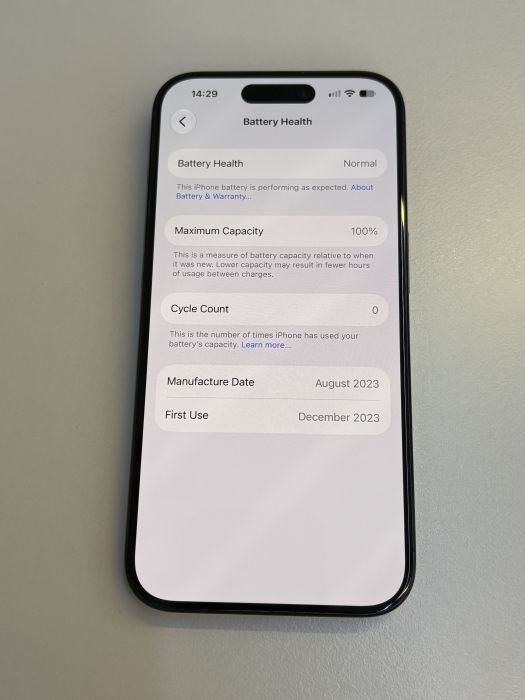 iPhone 15 Pro · 8/9