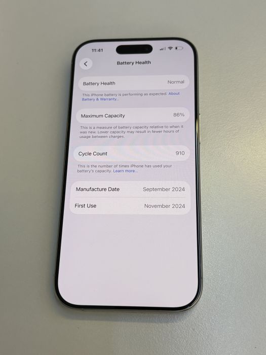 iPhone 16 Pro · 7/9