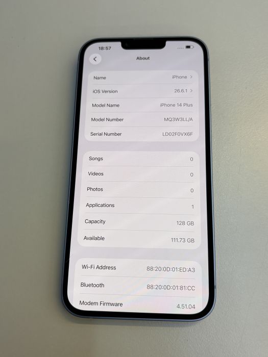 iPhone 14 Plus · 7/9
