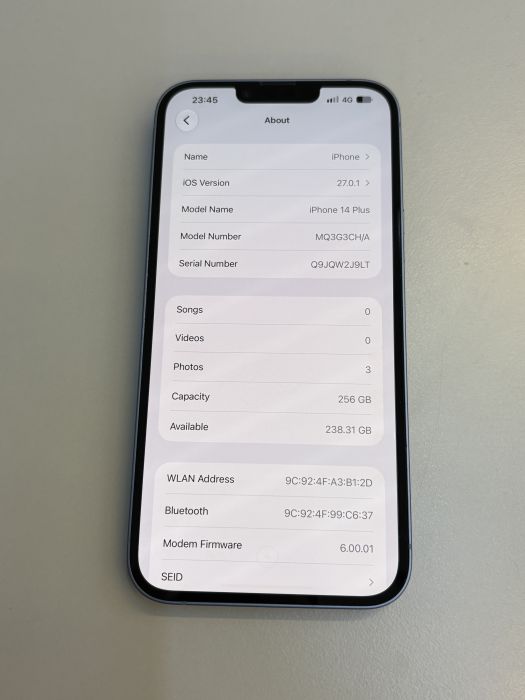 iPhone 14 Plus · 7/9