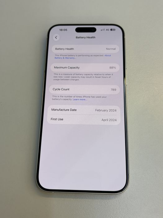 iPhone 15 Pro Max · 8/9