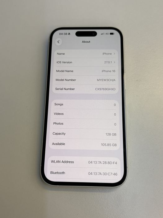 iPhone 16 · 7/9