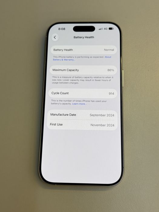 iPhone 16 Pro · 9/10