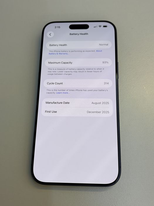 iPhone 17 Pro Max · 8/9