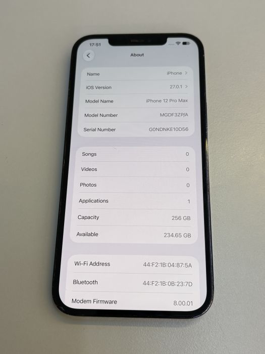 iPhone 12 Pro Max · 7/9