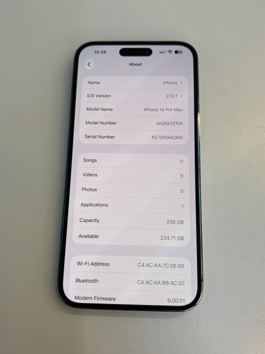 iPhone 14 Pro Max · 7/9