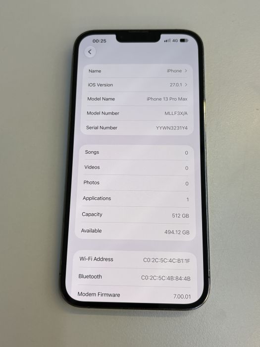 iPhone 13 Pro Max · 7/9