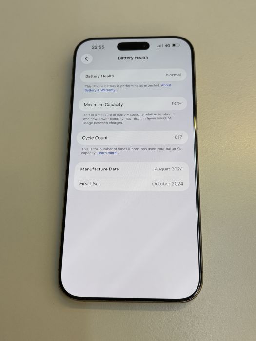 iPhone 16 Pro Max · 7/9