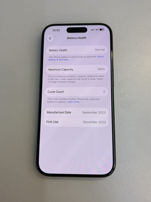 iPhone 15 Pro · 7/9