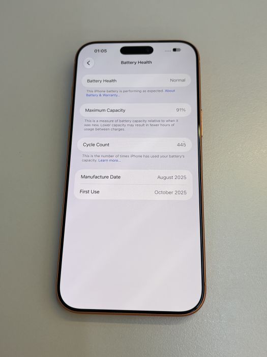 iPhone 17 Pro Max · 7/9