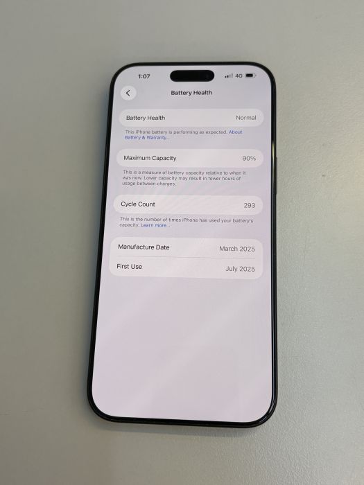 iPhone 16 Pro Max · 8/9