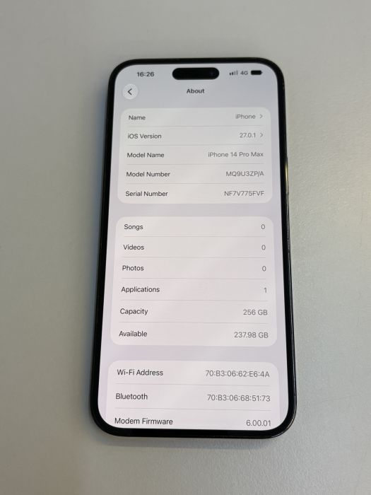 iPhone 14 Pro Max · 7/9