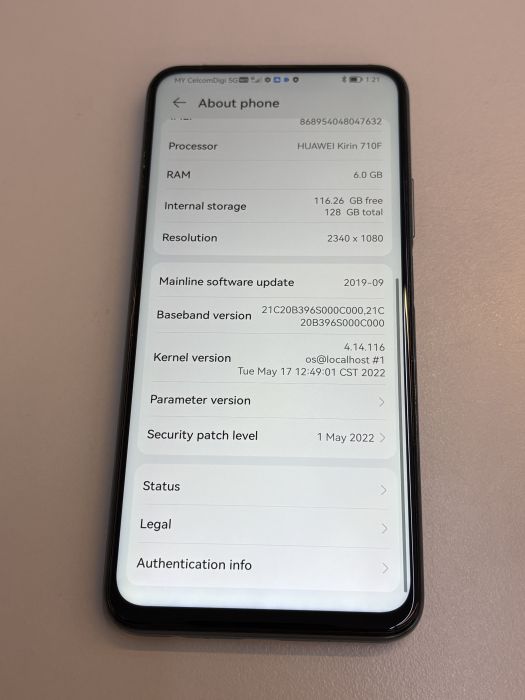Huawei Y9S · 7/7