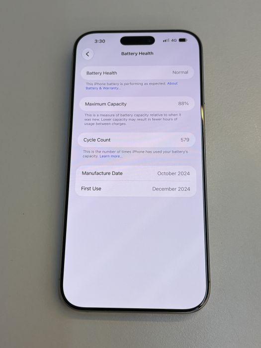 iPhone 16 Pro Max · 8/9