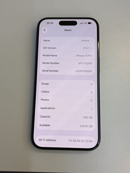 iPhone 15 Pro · 7/9