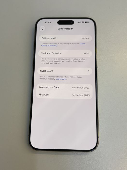 iPhone 15 Pro Max · 8/9