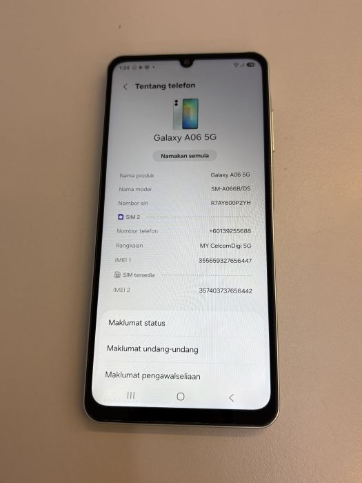 Samsung Galaxy A06 5G · 6/7