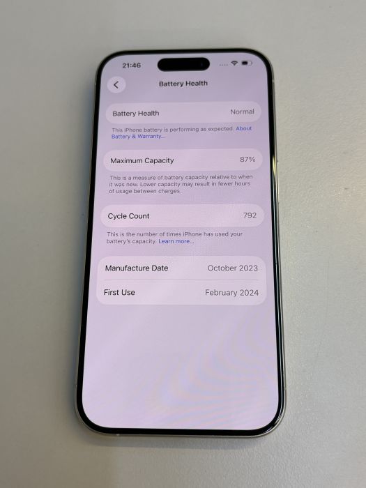 iPhone 15 Pro · 8/9