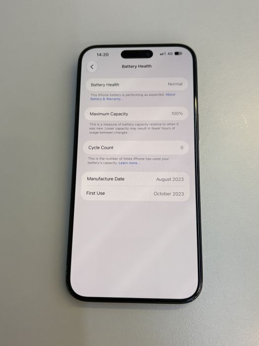 iPhone 15 Pro Max · 8/9