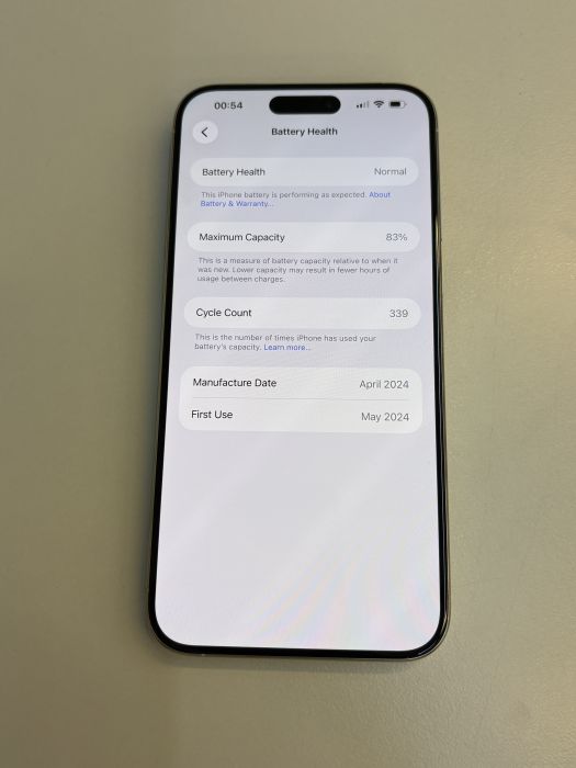 iPhone 15 Pro Max · 7/9
