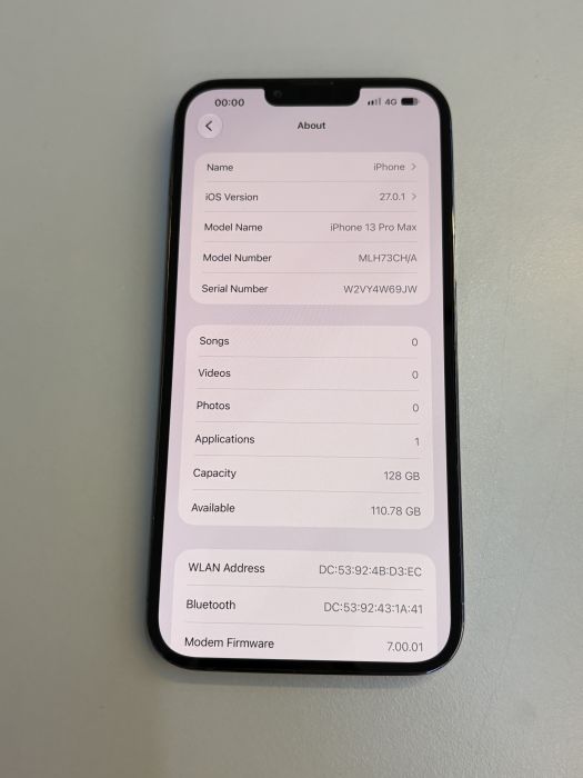 iPhone 13 Pro Max · 8/9