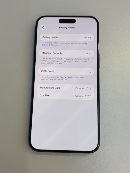 iPhone 15 Pro Max · 8/9