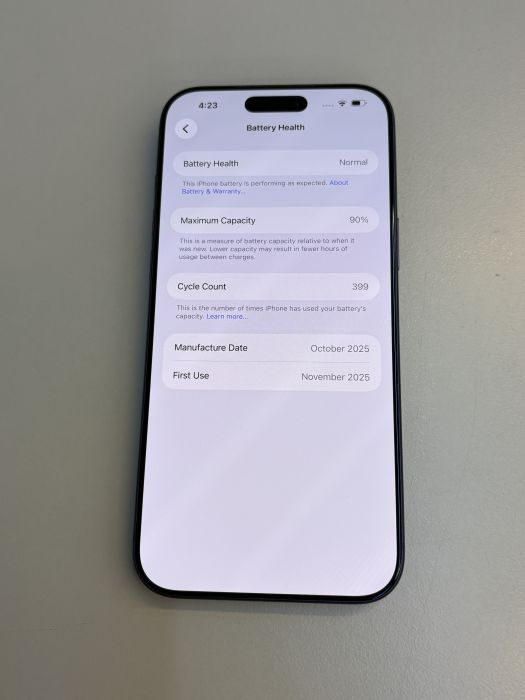 iPhone 17 Pro Max · 8/9