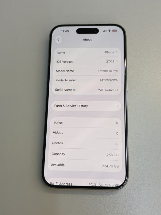 iPhone 15 Pro · 8/10