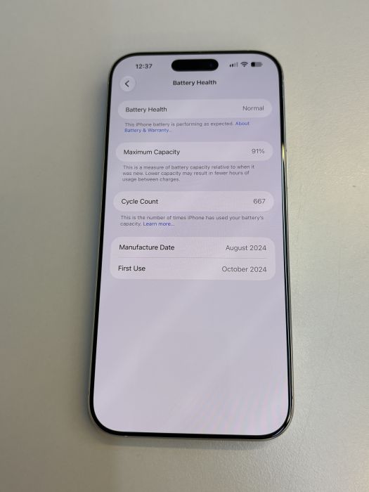 iPhone 16 Pro Max · 7/9