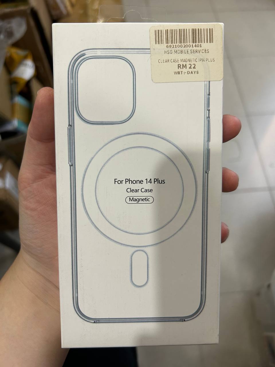 Clear Case Magnetic · iPhone 14 Plus