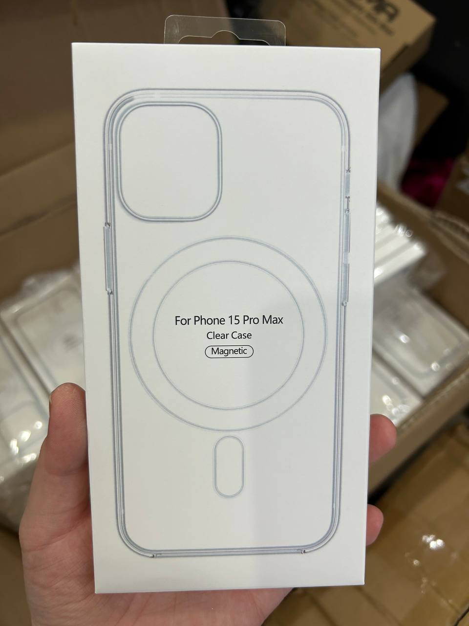 Clear Case Magnetic · iPhone 15 Pro Max