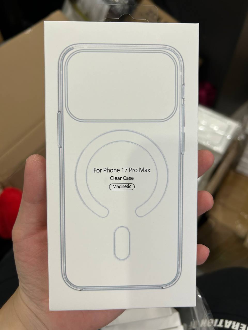 Clear Case Magnetic · iPhone 17 Pro Max